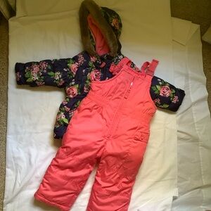 Carters 18 coat and snow bib